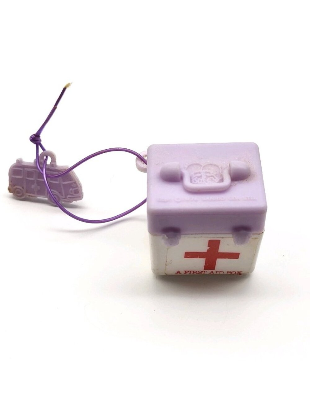 Vintage Sanrio 1976 Little twin star miniature box first aide charm gachapon